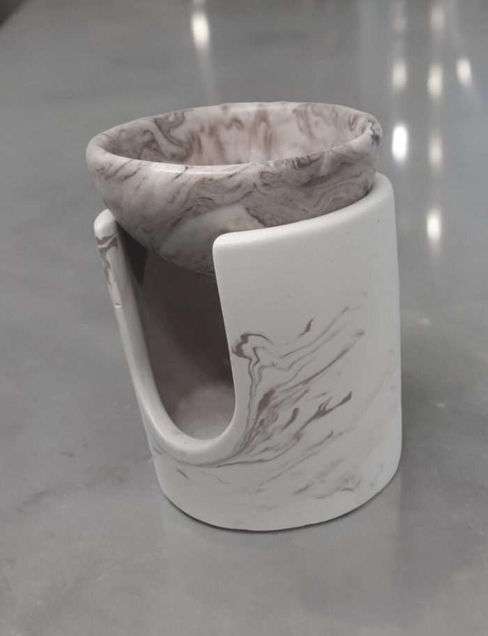 Diffusore per wax melts Duftwelt Bolr in polvere ceramica